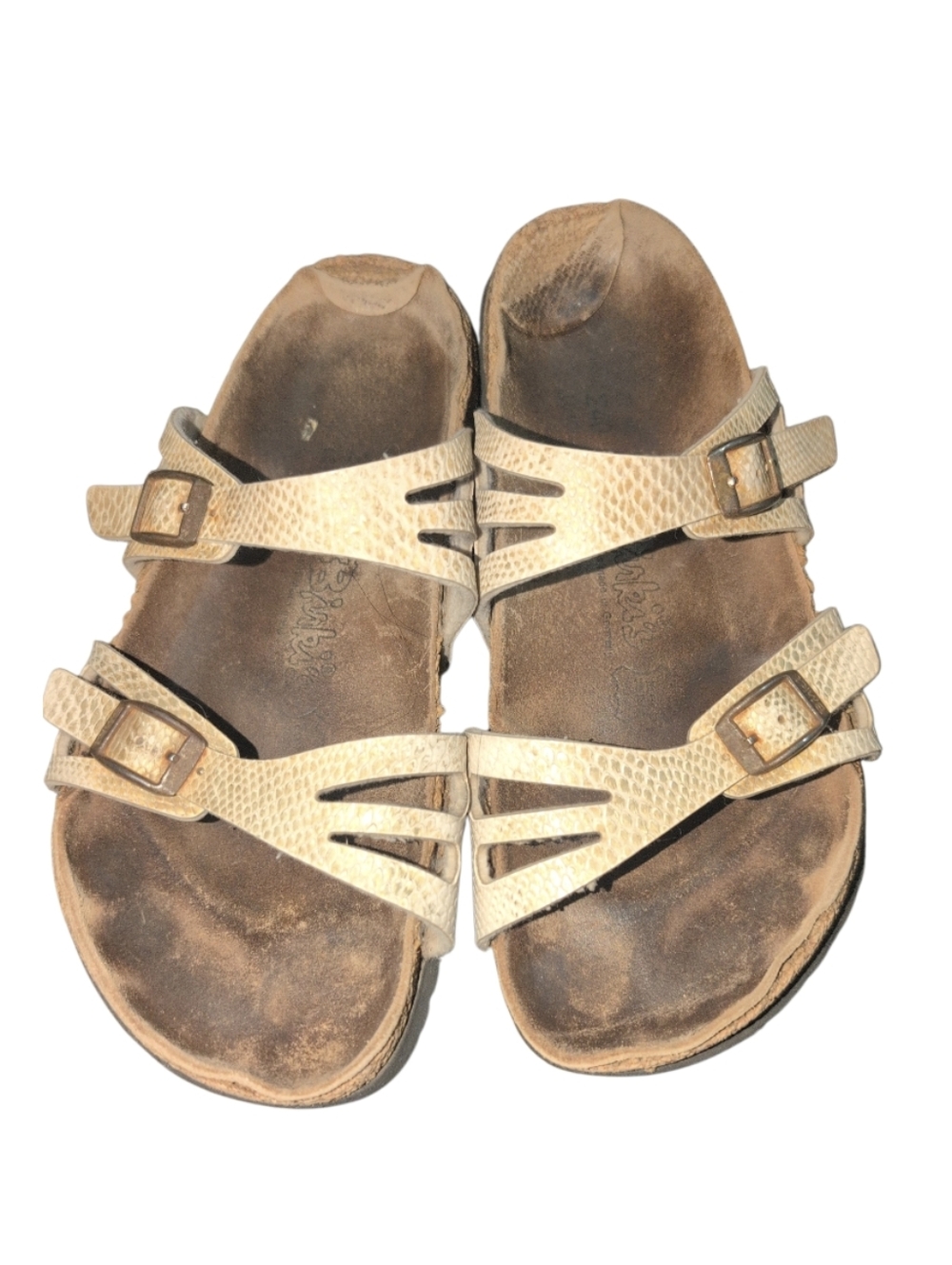 Birkenstock Sandals Women’s Size 7.5 AU 7.5 UK 5 EU 38 Cork Footbed Buckle
